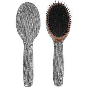 NWT Sparkling Bling Swarovski Crystal Rhinestone Hair Brush Or Mirror +G…